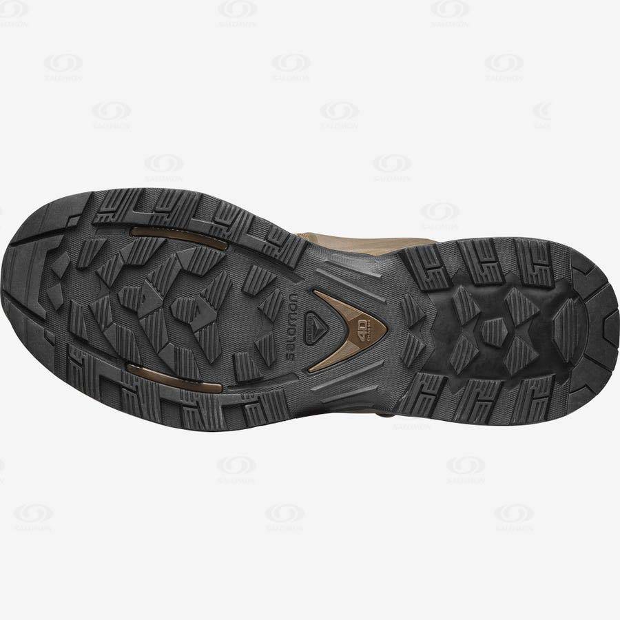 Brown Women's Salomon QUEST 4D GORE-TEX FORCES 2 EN Tactical Boots | USA-N2268