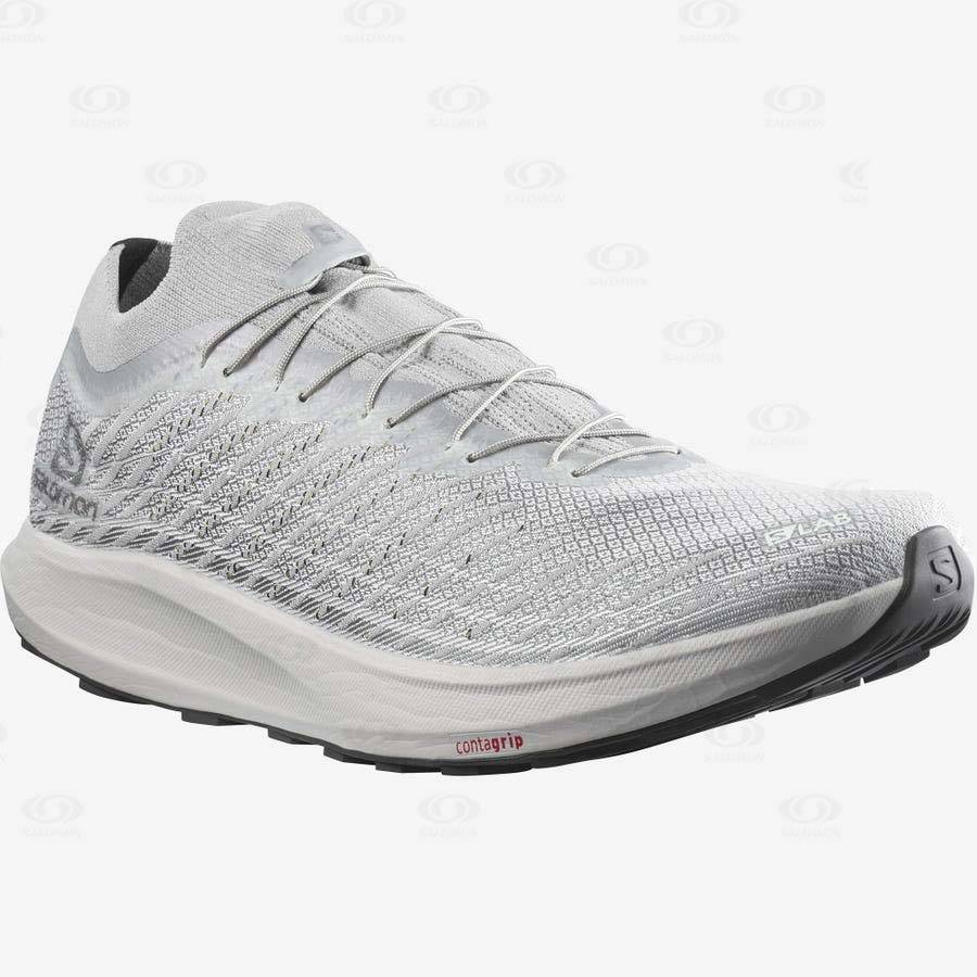 Grey Women's Salomon S/LAB PULSAR Trail Running Shoes | USA-A1626