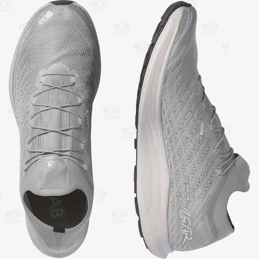 Grey Women's Salomon S/LAB PULSAR Trail Running Shoes | USA-A1626