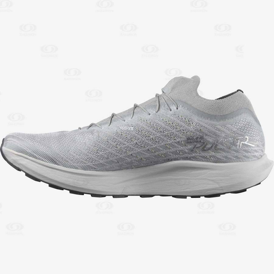 Grey Women's Salomon S/LAB PULSAR Trail Running Shoes | USA-A1626