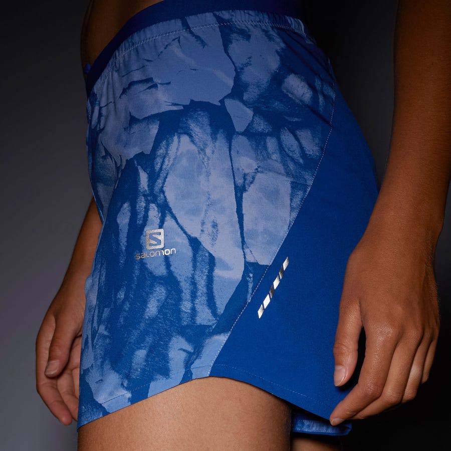 Mint Women's Salomon CROSS 5'' Shorts | USA-S2024