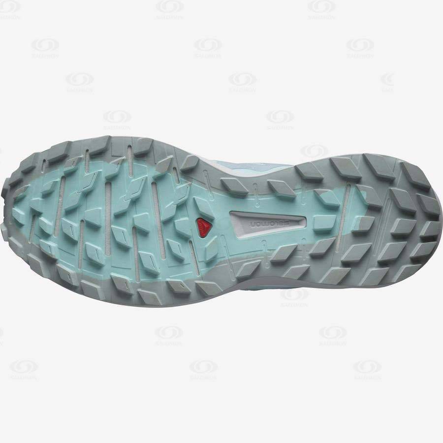 Mint Women's Salomon SENSE RIDE 4 Trail Running Shoes | USA-S2171