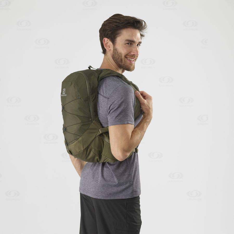 Olive Men's Salomon XT 15 Backpacks | USA-L1690