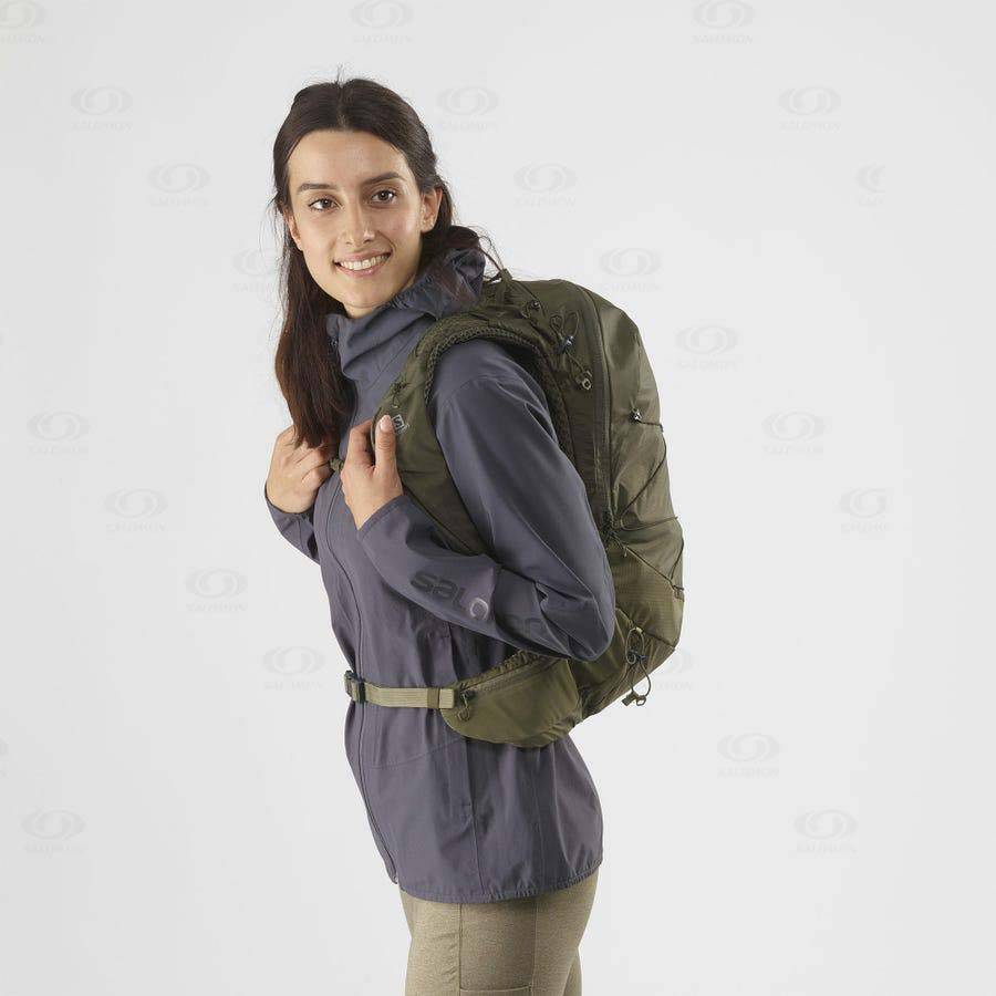 Olive Men's Salomon XT 15 Backpacks | USA-L1690