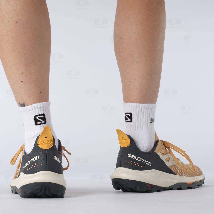 Orange Women's Salomon OUTPULSE Hiking Shoes | USA-S2199