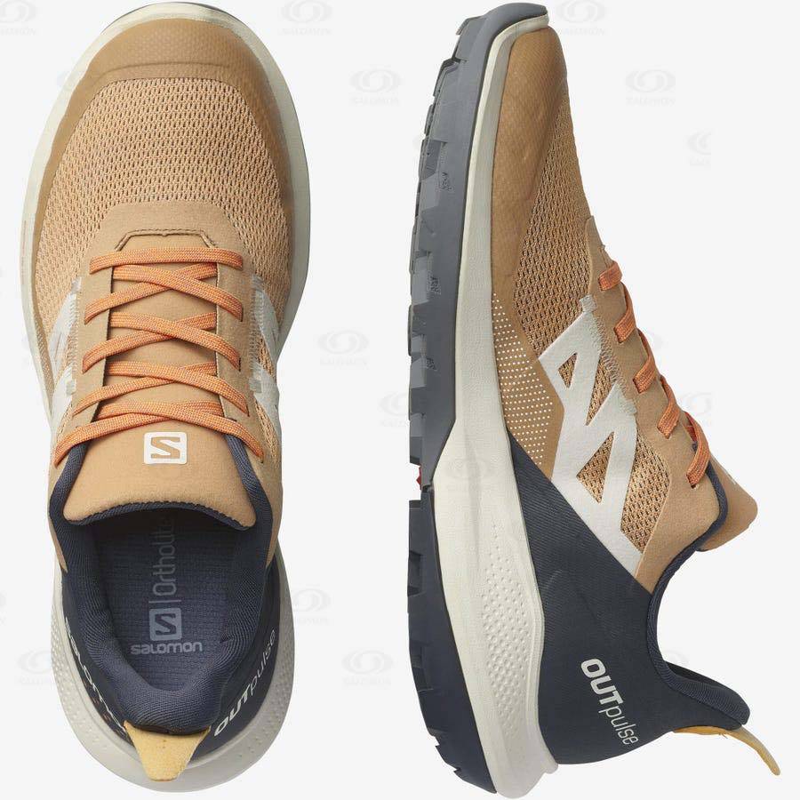Orange Women's Salomon OUTPULSE Hiking Shoes | USA-S2199