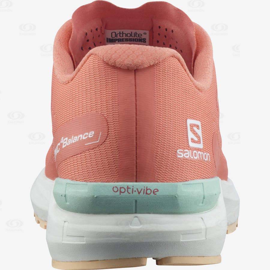 Orange Women's Salomon SONIC 4 Balance Running Shoes | USA-A1948