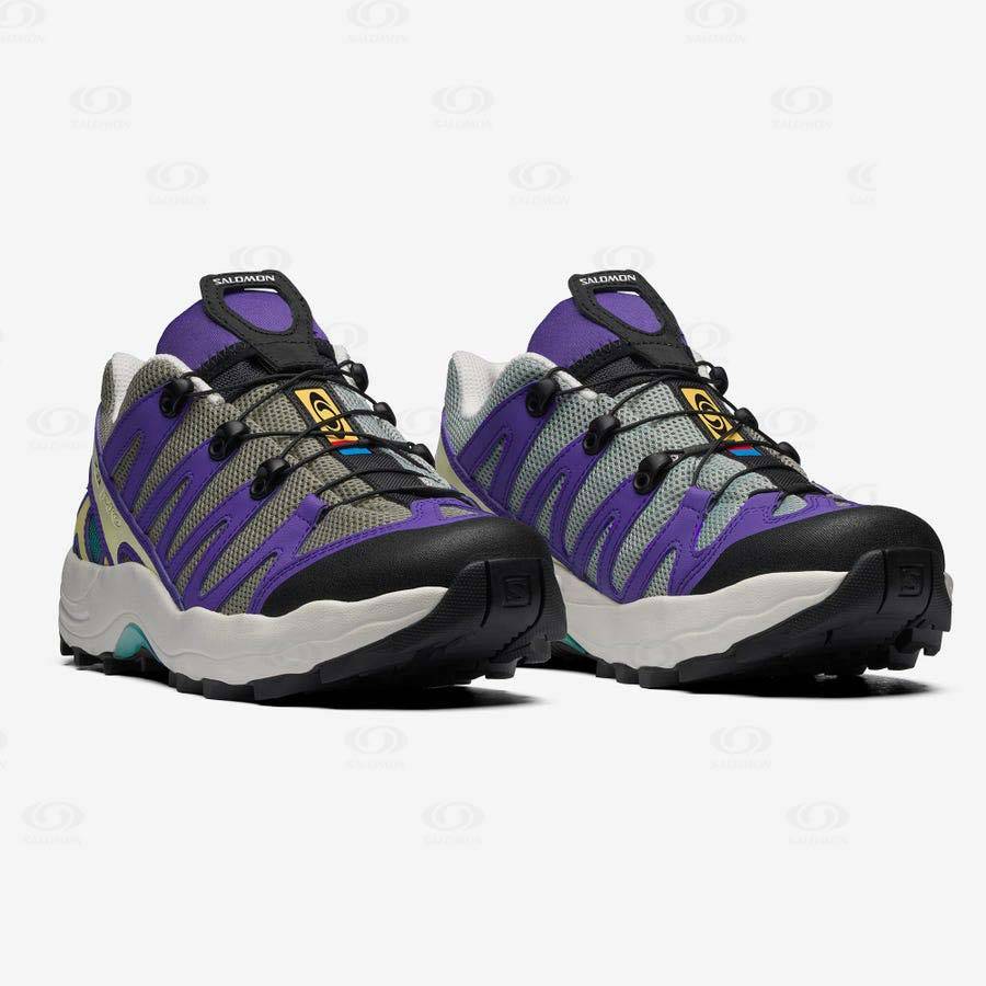 Purple / Grey Women's Salomon XA PRO 1 Sneakers | USA-O1628