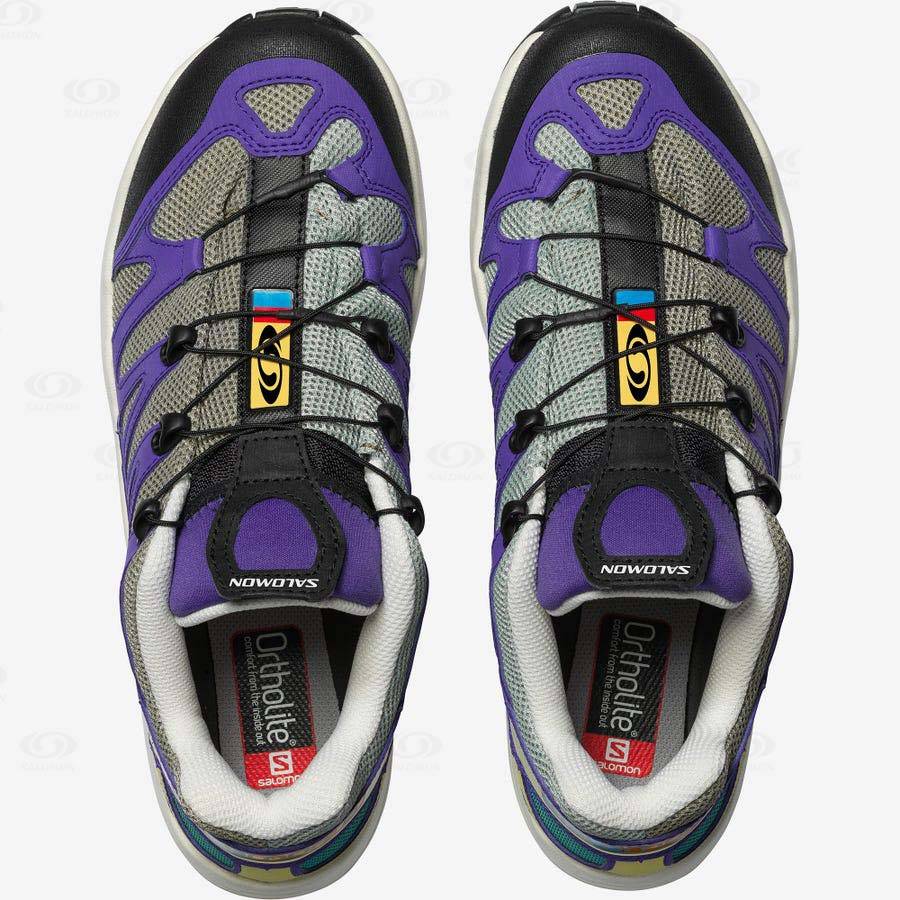 Purple / Grey Women's Salomon XA PRO 1 Sneakers | USA-O1628