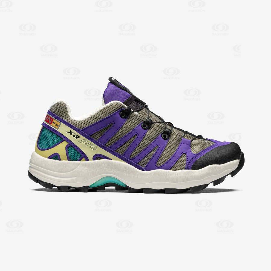 Purple / Grey Women\'s Salomon XA PRO 1 Sneakers | USA-O1628
