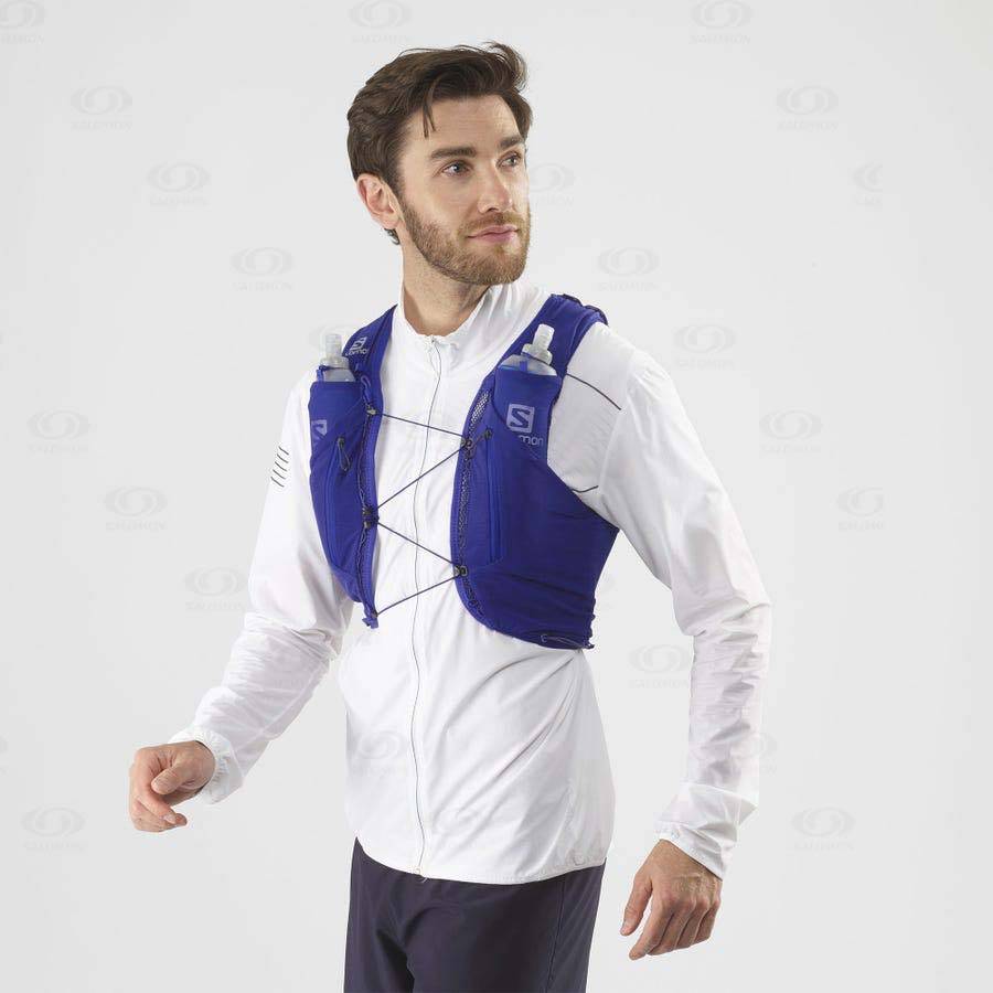 Purple Men's Salomon ADV SKIN 12 Running Packs | USA-O2475
