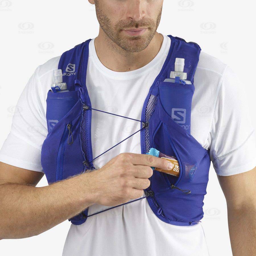 Purple Men's Salomon ADV SKIN 12 Running Packs | USA-O2475
