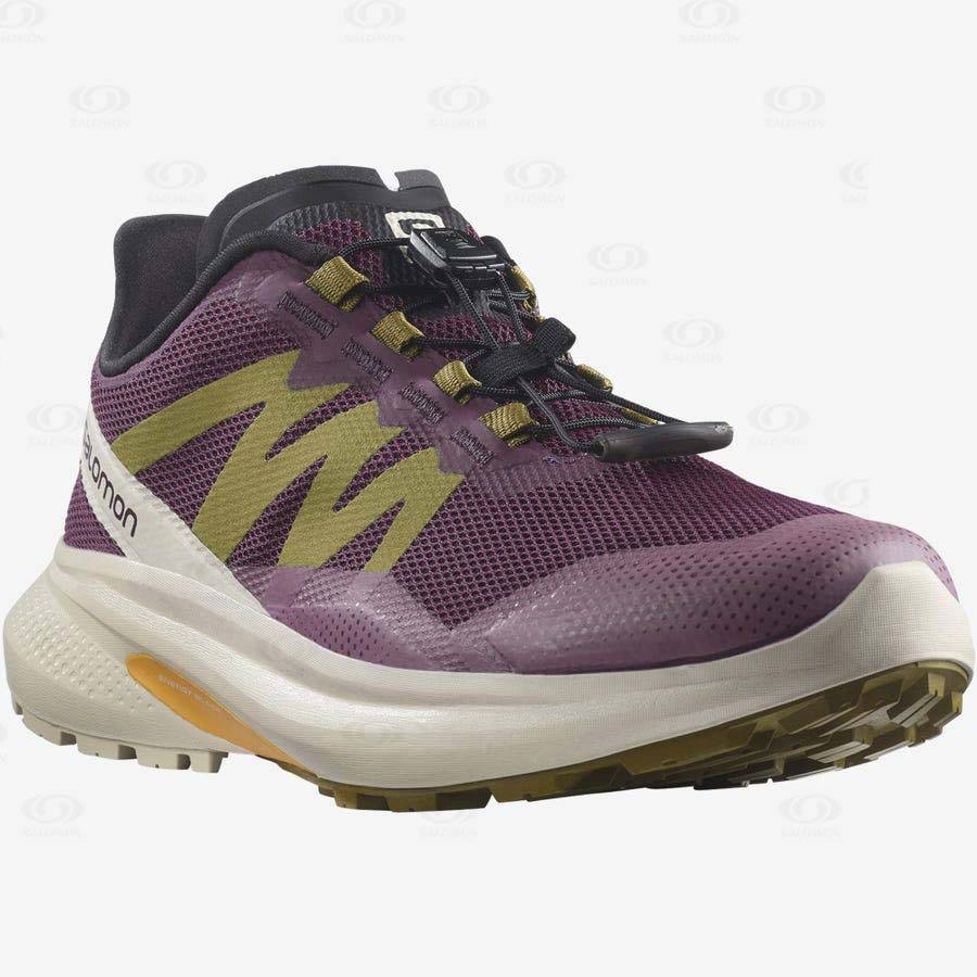 Purple Women's Salomon HYPULSE Trail Running Shoes | USA-O2419