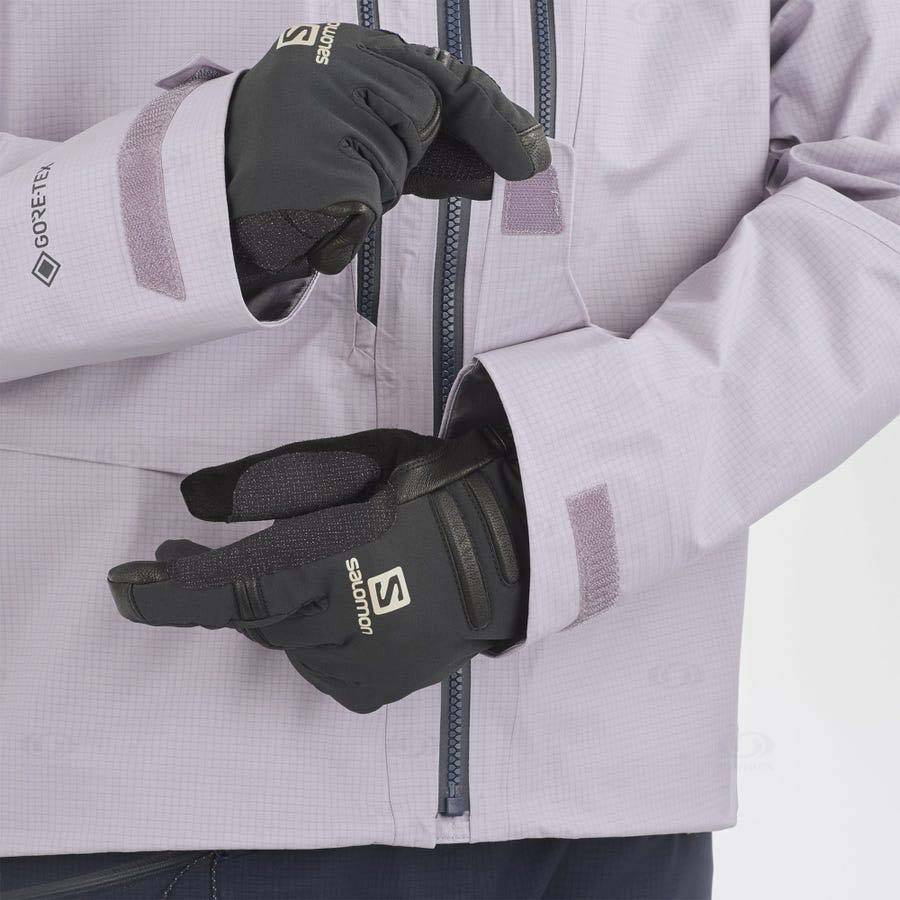 Purple Women's Salomon OUTPEAK GORE-TEX 3L Waterproof Jackets | USA-M1699