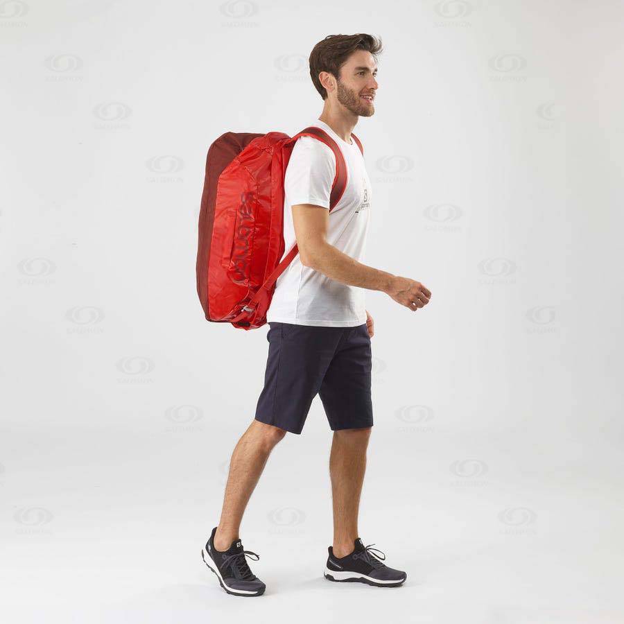 Red Men's Salomon OUTLIFE DUFFEL 45 Bags | USA-O2608