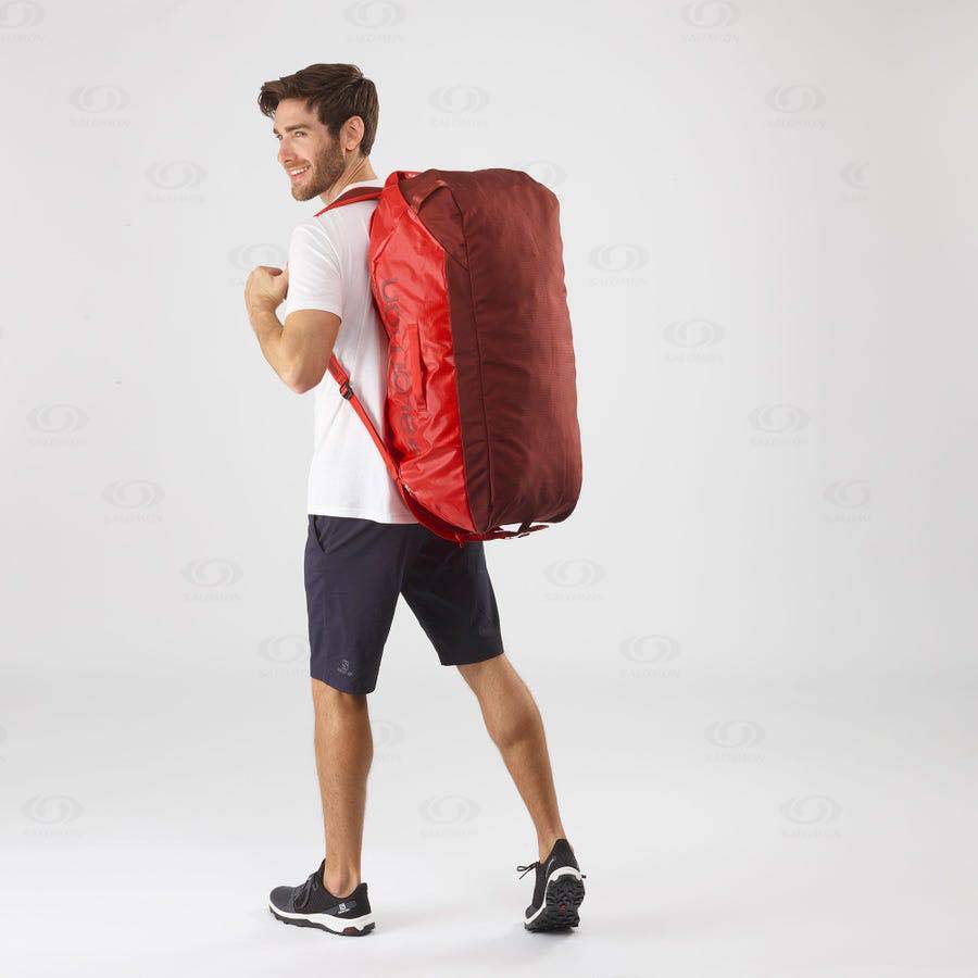 Red Men's Salomon OUTLIFE DUFFEL 70 Bags | USA-A1248