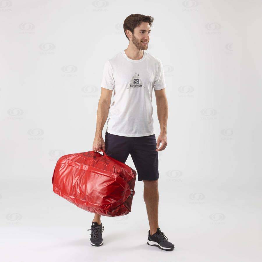 Red Men's Salomon OUTLIFE DUFFEL 70 Bags | USA-A1248