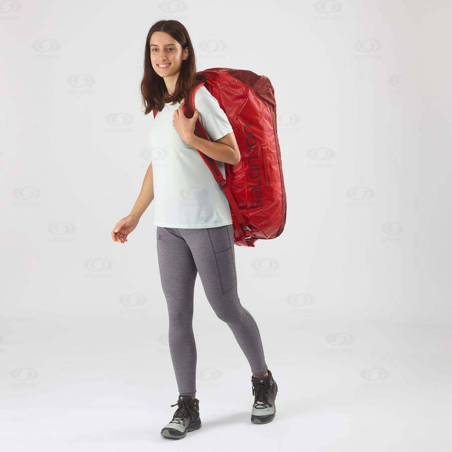 Red Men's Salomon OUTLIFE DUFFEL 70 Bags | USA-A1248