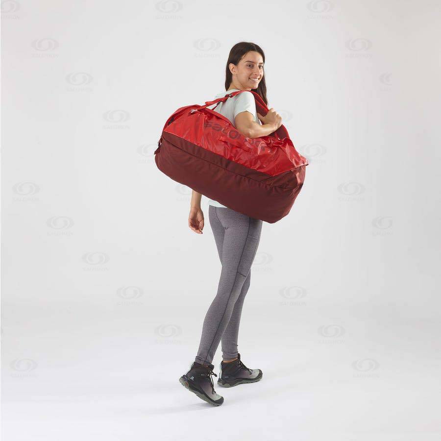 Red Men's Salomon OUTLIFE DUFFEL 70 Bags | USA-A1248
