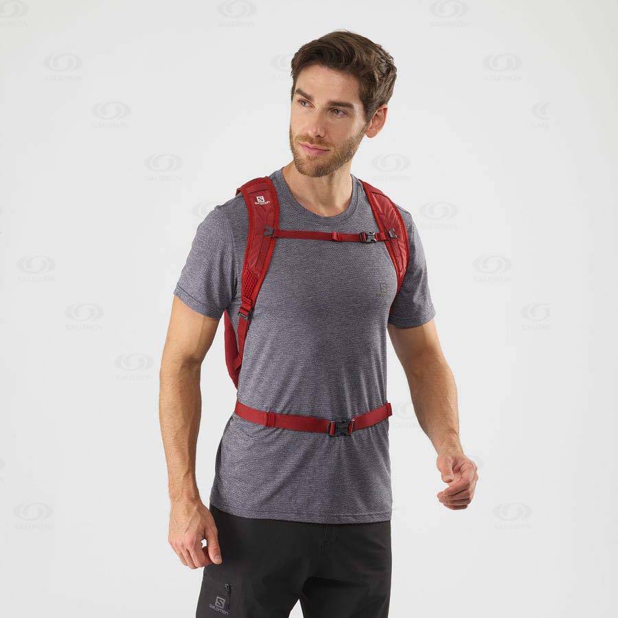 Red Men's Salomon TRAILBLAZER 10 Backpacks | USA-O2456
