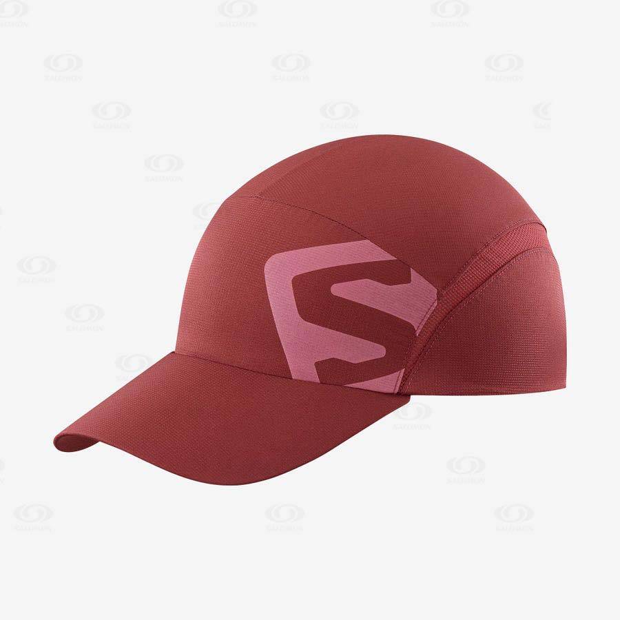 Red Men\'s Salomon XA Hats | USA-L1893