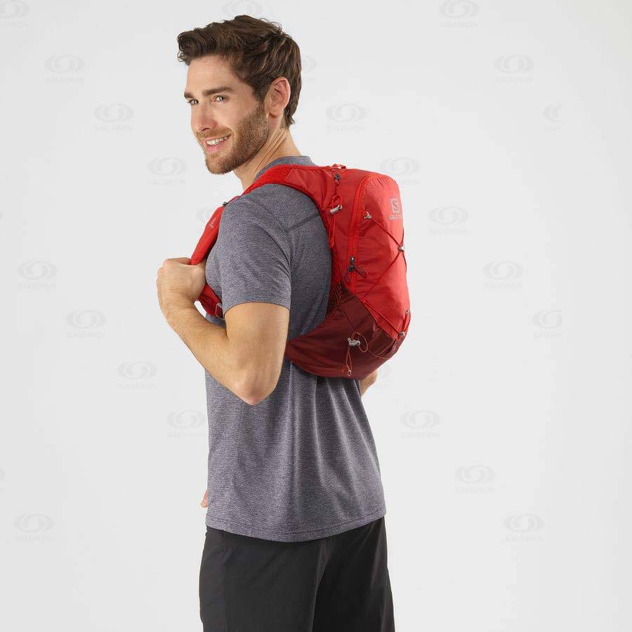 Red Men's Salomon XT 6 Backpacks | USA-O1887