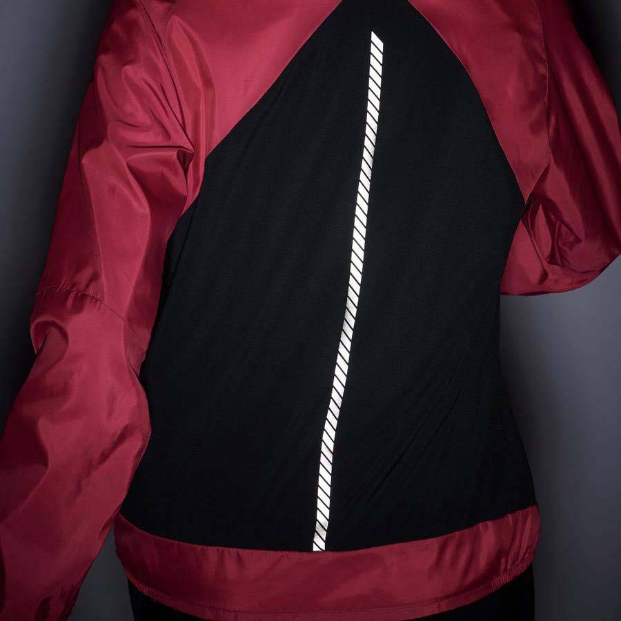 Red Women's Salomon BONATTI CROSS WIND Windbreaker | USA-W2080
