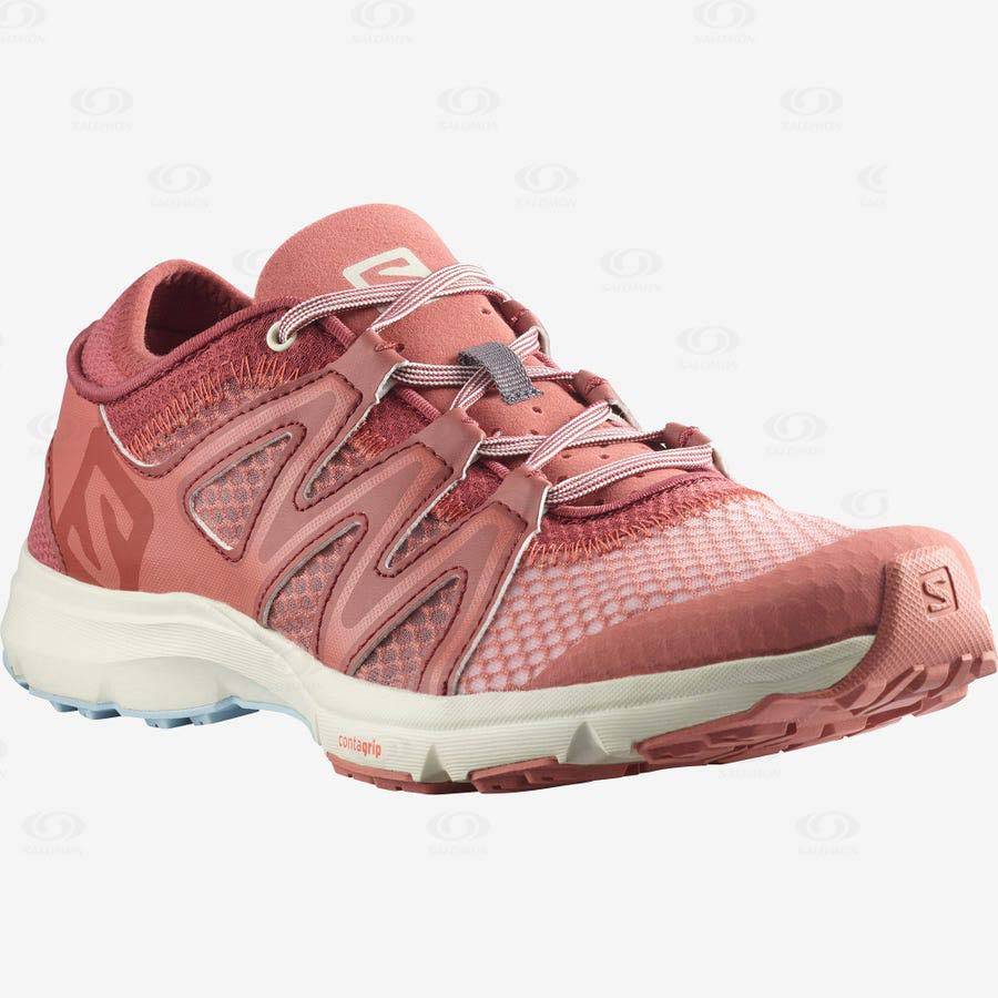 Red Women's Salomon CROSSAMPHIBIAN SWIFT 2 Water Shoes | USA-O2104