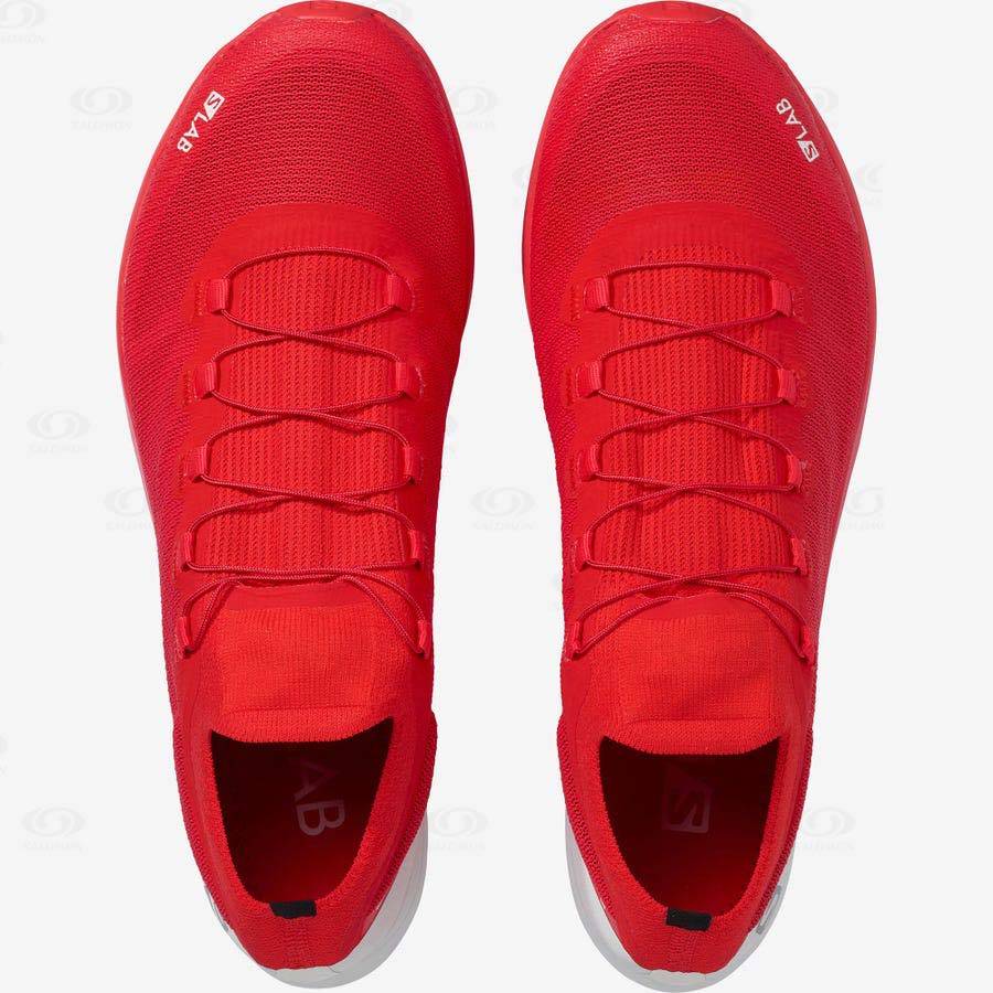 Red Women's Salomon S/LAB SENSE 8 Waterproof Shoes | USA-O1110