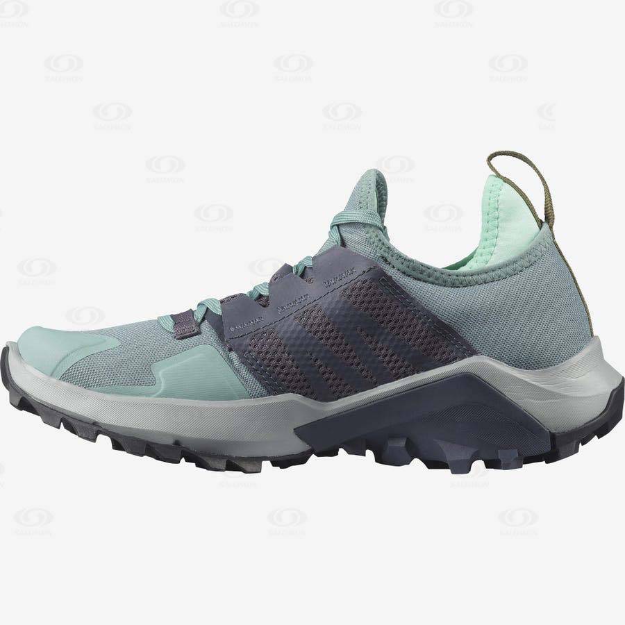 Turquoise Women's Salomon MADCROSS Trail Running Shoes | USA-S1793