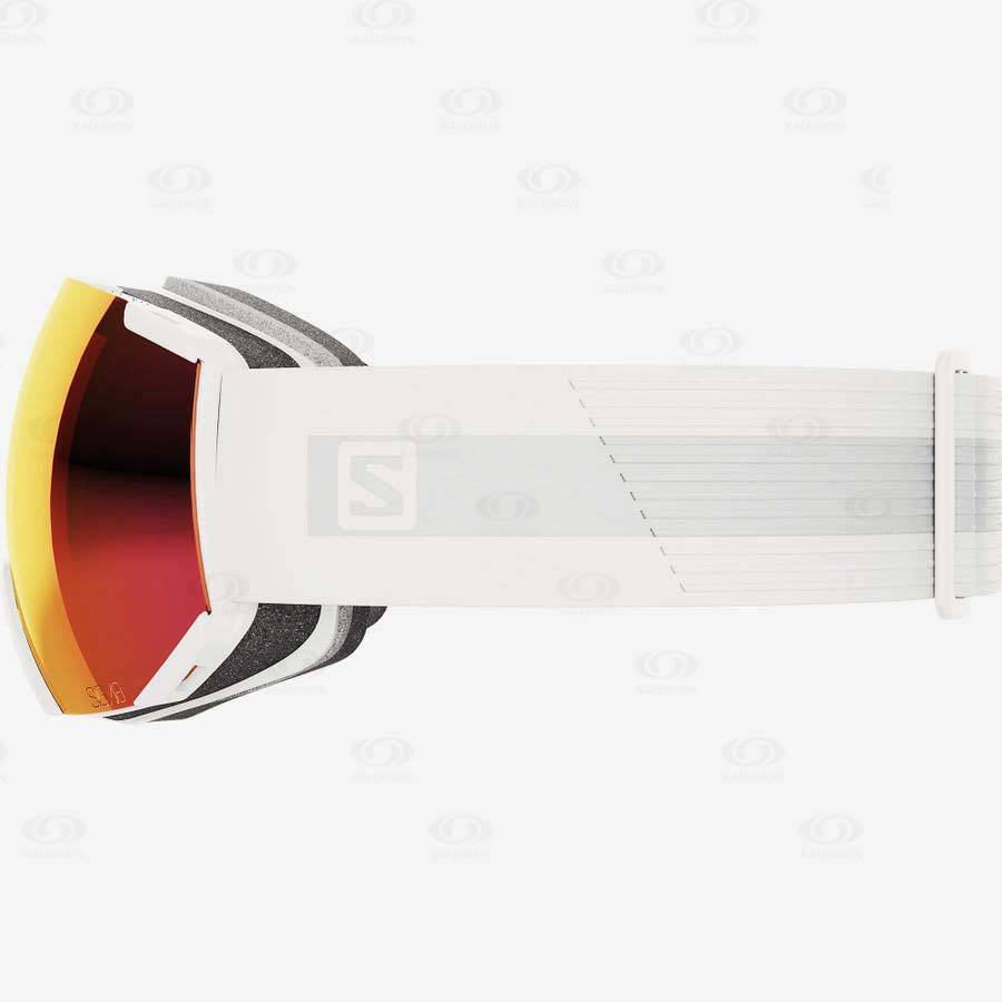 White Men's Salomon RADIUM SIGMA Goggles | USA-S1457
