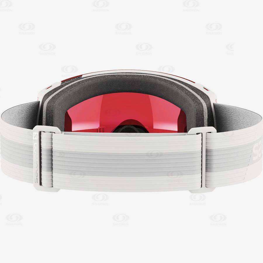 White Men's Salomon RADIUM SIGMA Goggles | USA-S1457