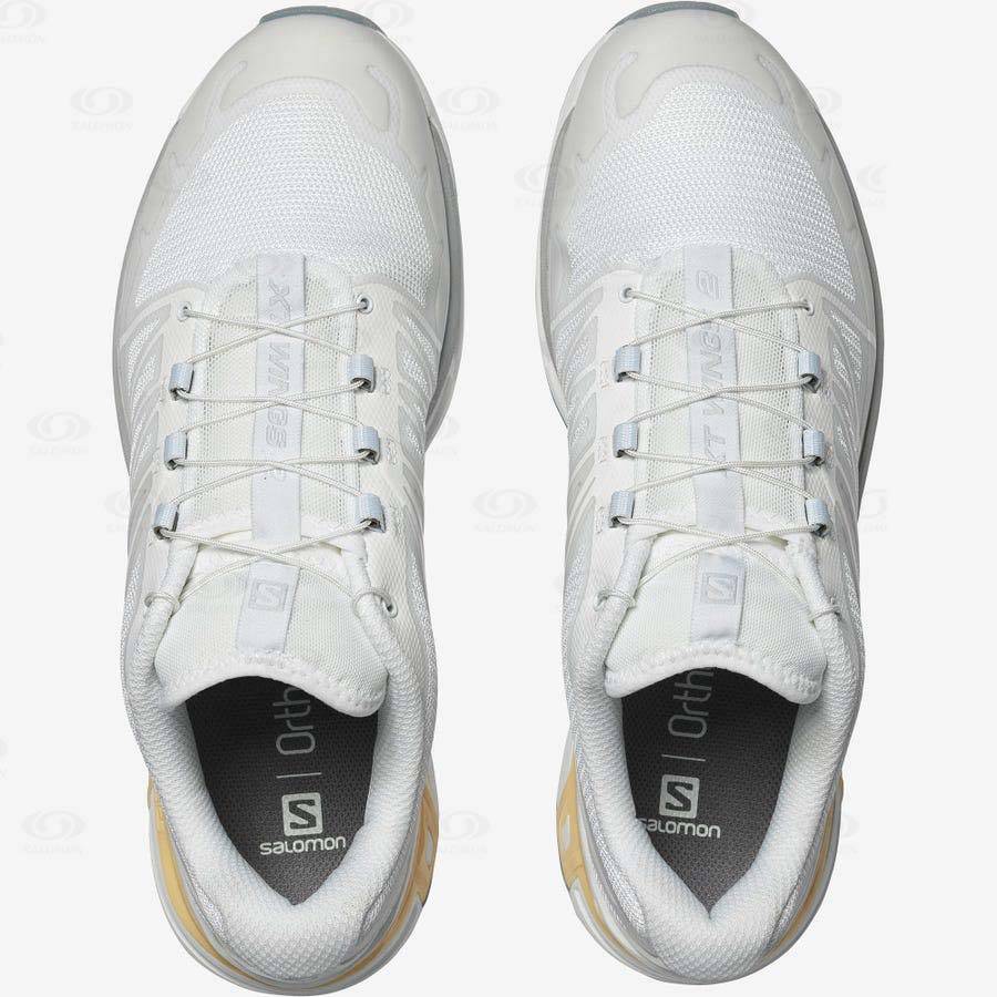 White Men's Salomon XT-WINGS 2 Sneakers | USA-M1678