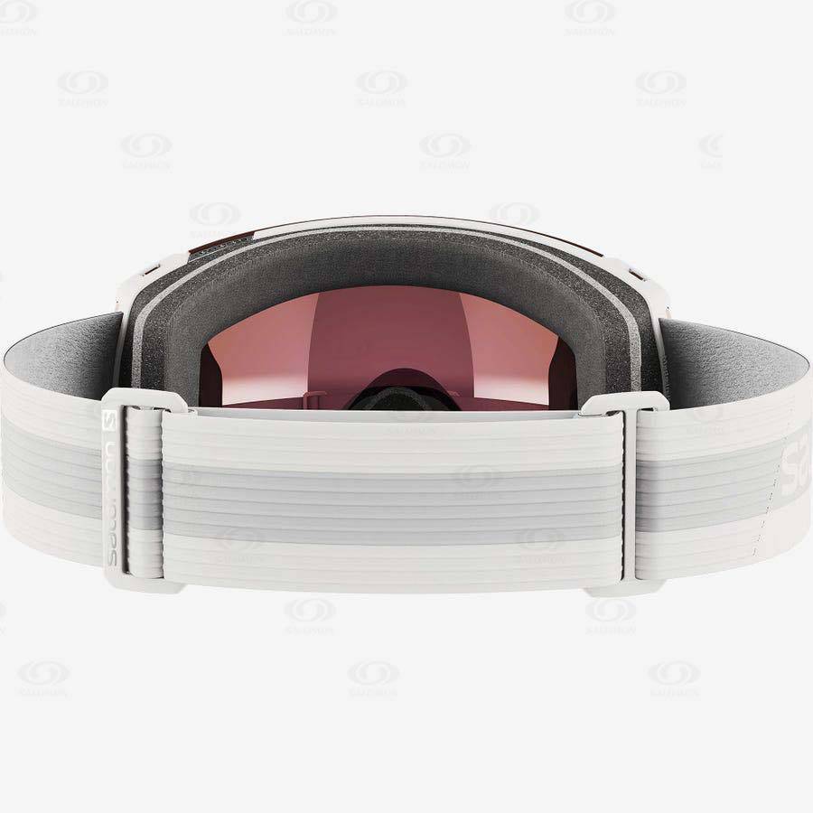 White Women's Salomon RADIUM SIGMA Goggles | USA-N1449