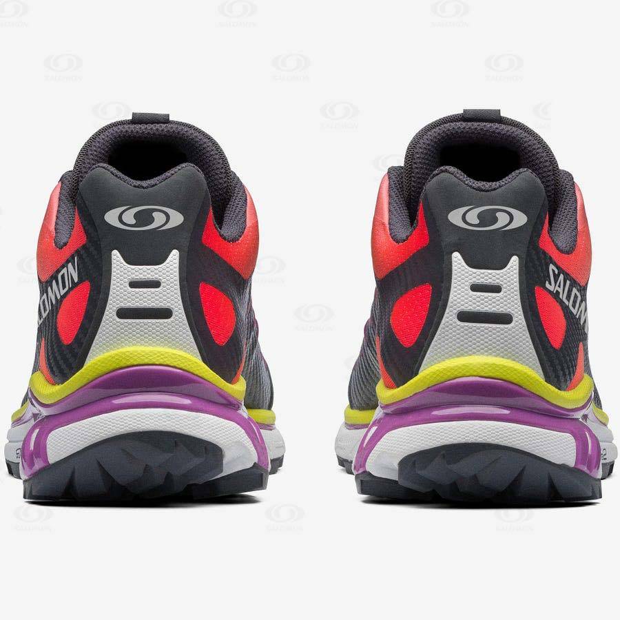 White Women's Salomon XT-4 ADVANCED Sneakers | USA-O2531