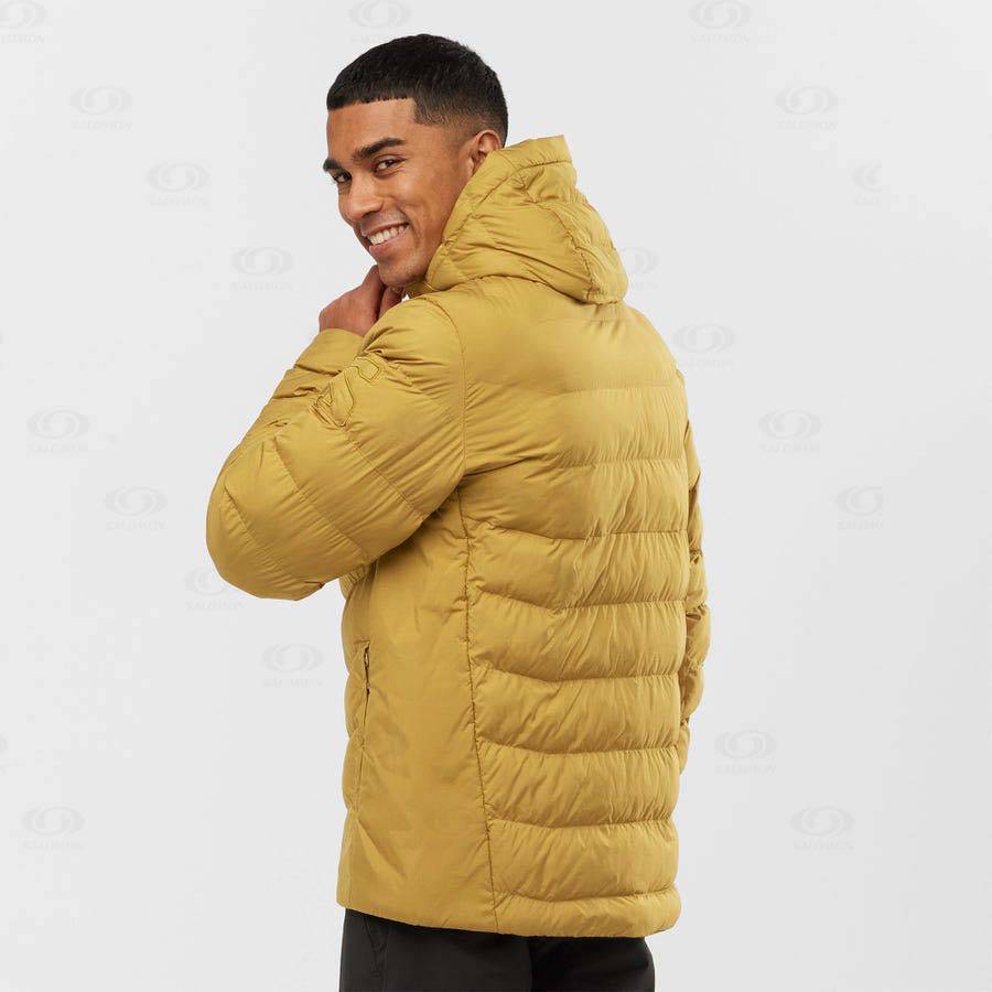 Yellow Men's Salomon ESSENTIAL XWARM INSULATED Insulated Jackets | USA-L1445