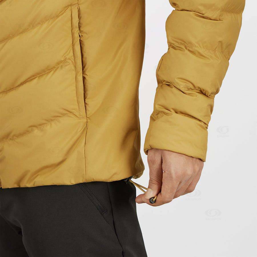 Yellow Men's Salomon ESSENTIAL XWARM INSULATED Insulated Jackets | USA-L1445