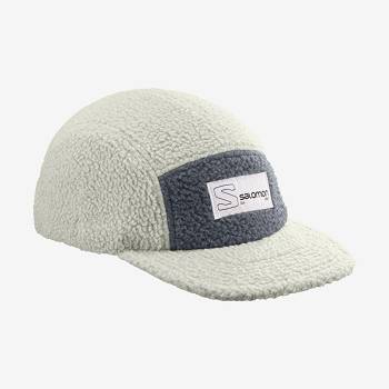 Beige Women's Salomon OUTLIFE SWEET FLEECE Hats | USA-O1322