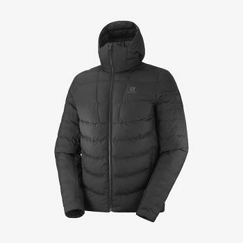 Black Men's Salomon ESSENTIAL XWARM INSULATED Insulated Jackets | USA-N2450