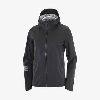 Black Women's Salomon BONATTI WATERPROOF Waterproof Jackets | USA-W1300