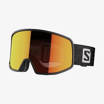 Black Women's Salomon LO FI MULTILAYER Goggles | USA-M1153