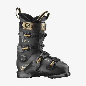Black Women's Salomon S/PRO 90 Ski Boots | USA-O2414