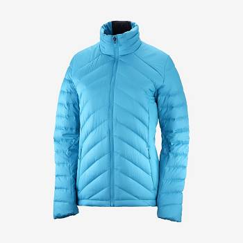 Blue Women's Salomon ESSENTIAL XWARM DOWN Insulated Jackets | USA-A1346