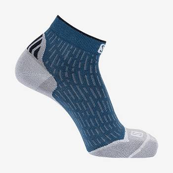 Blue Women's Salomon ULTRA ANKLE Socks | USA-M2147