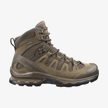 Brown Men's Salomon QUEST 4D GORE-TEX FORCES 2 EN Tactical Boots | USA-O1973