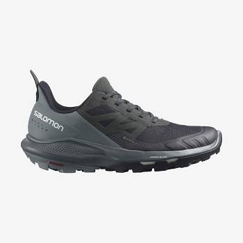 Grey / Black Women's Salomon OUTPULSE GORE-TEX Waterproof Shoes | USA-L2425