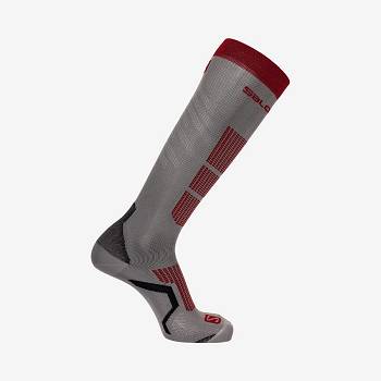 Grey Women's Salomon S/PRO Socks | USA-L1165