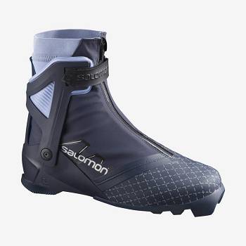 Navy / Blue Women's Salomon RS10 VITANE PROLINK Ski Boots | USA-N1820