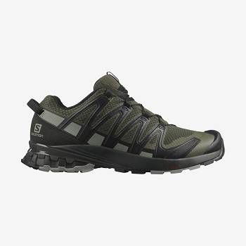 Olive Men's Salomon XA PRO 3D v8 Trail Running Shoes | USA-O1833