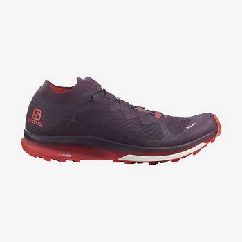 Purple Men's Salomon S/LAB ULTRA 3 Trail Running Shoes | USA-S2619